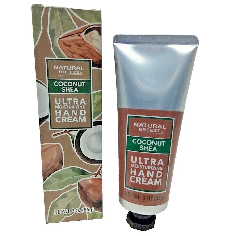 Coconut Shea Natural Breeze  Ultra Moisturizing Hand Cream 3 Oz